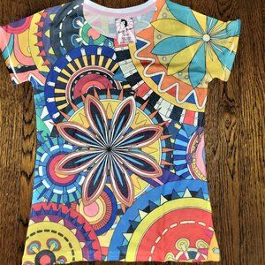 5 for $25! Monkey Business Abstract T - M